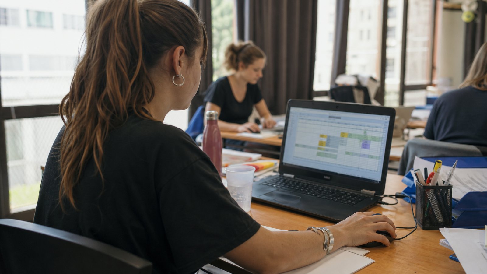 Organisateur passant de feuilles de tableur à un logiciel de gestion des bénévoles